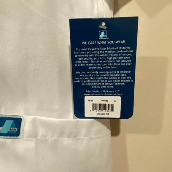 Adar Universal Scrubs for Women - Lapel Collar - Picture 3 of 5